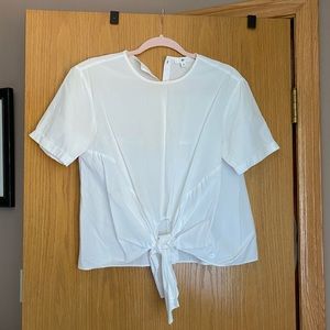Nordstrom tie front blouse size small